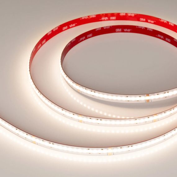 Светодиодная лента Arlight 15W/m 768LED/m CSPSMD теплый белый + разноцветный 5М COB-X768-12mm 24V 041785