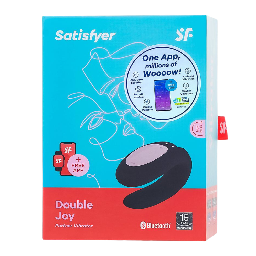 Парный вибратор Satisfyer Partner Double Joy (с приложением)