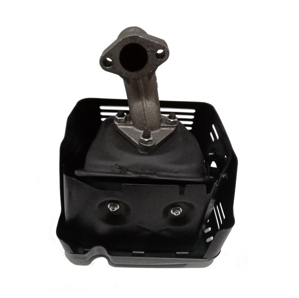 Глушитель G420F в сборе с коллектором/180570809-0002