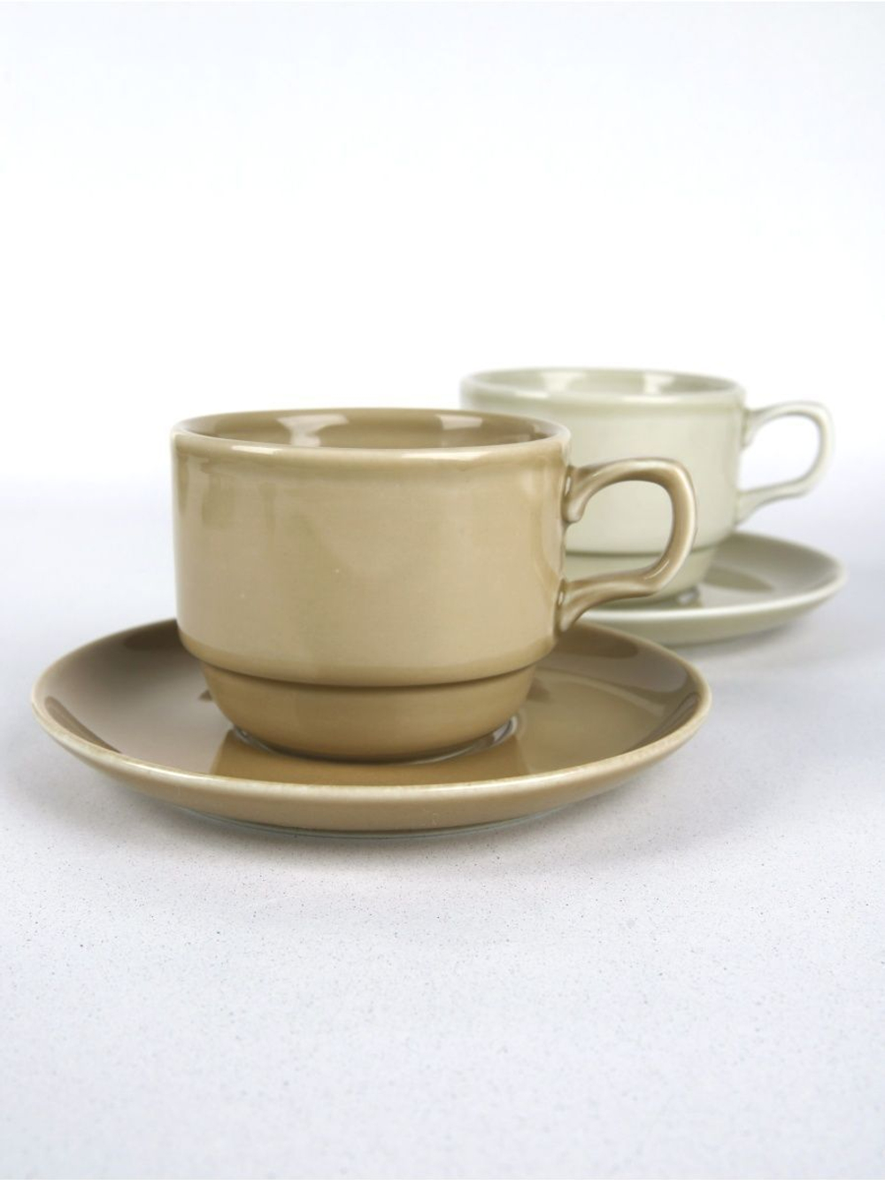 Чайная пара Башкирский фарфор, 200 мл, 2 шт, фарфор, цвет