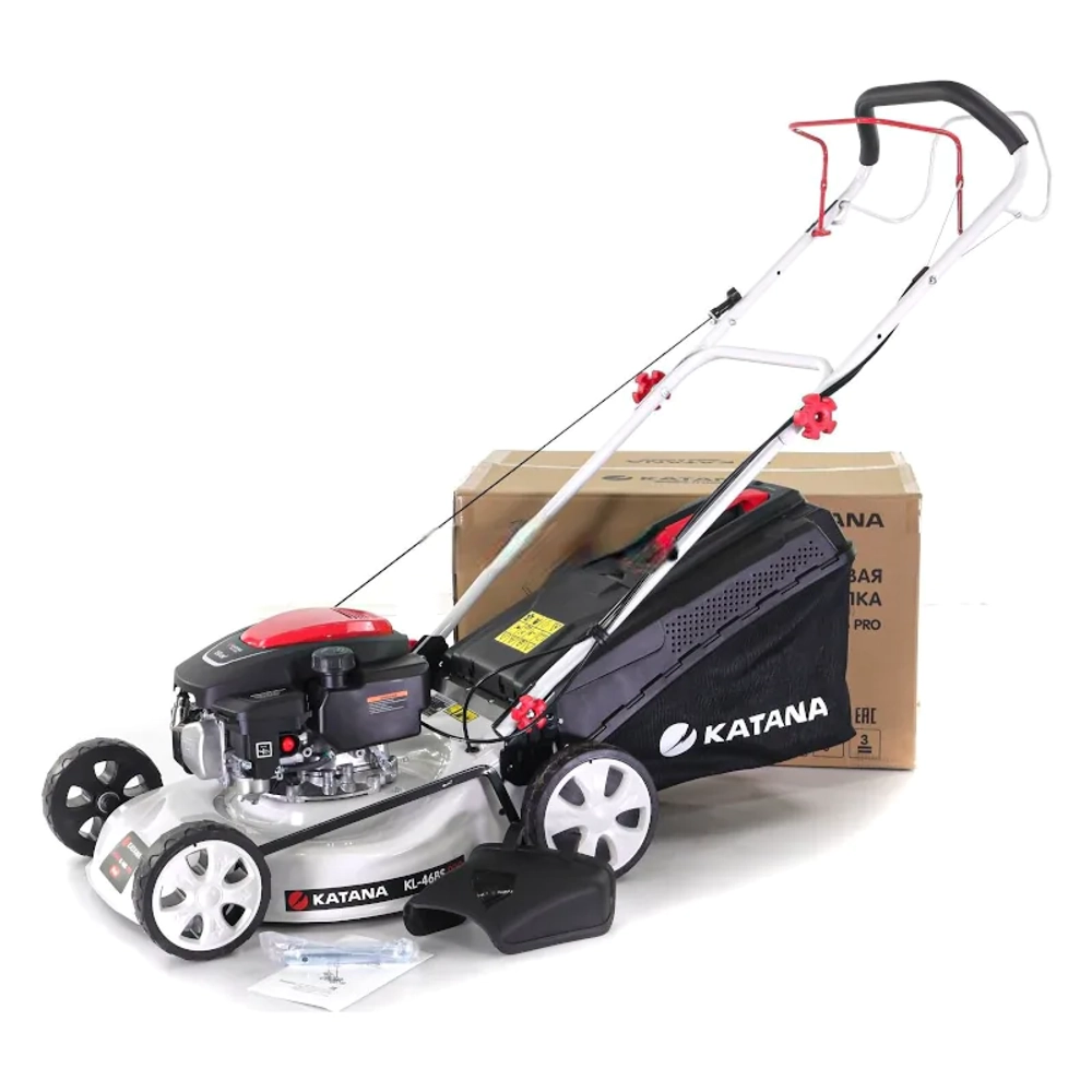 Газонокосилка бензиновая Katana KL-46BS PRO: 4 л.с., нож 46 см, MBK0020920