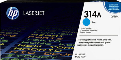 HP 314A Подлинный Голубой 1 шт Q7561A