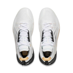 LiNing Li Ning Blitz 10 䨻 technology lightweight rebound stable support wear-resistant breathable low-top basketball shoes men's white and black