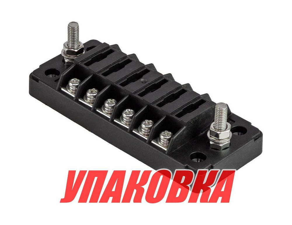 Блок на 6 предохранителей, Marine Rocket (упаковка из 10 шт.)