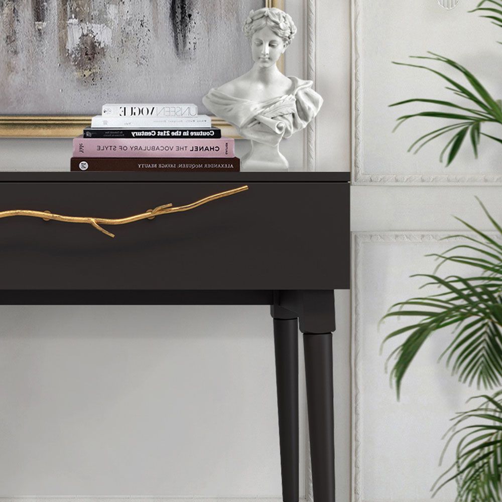 Консоль Арт Колор matte Стайл Голд Терпкий коричневый матовый