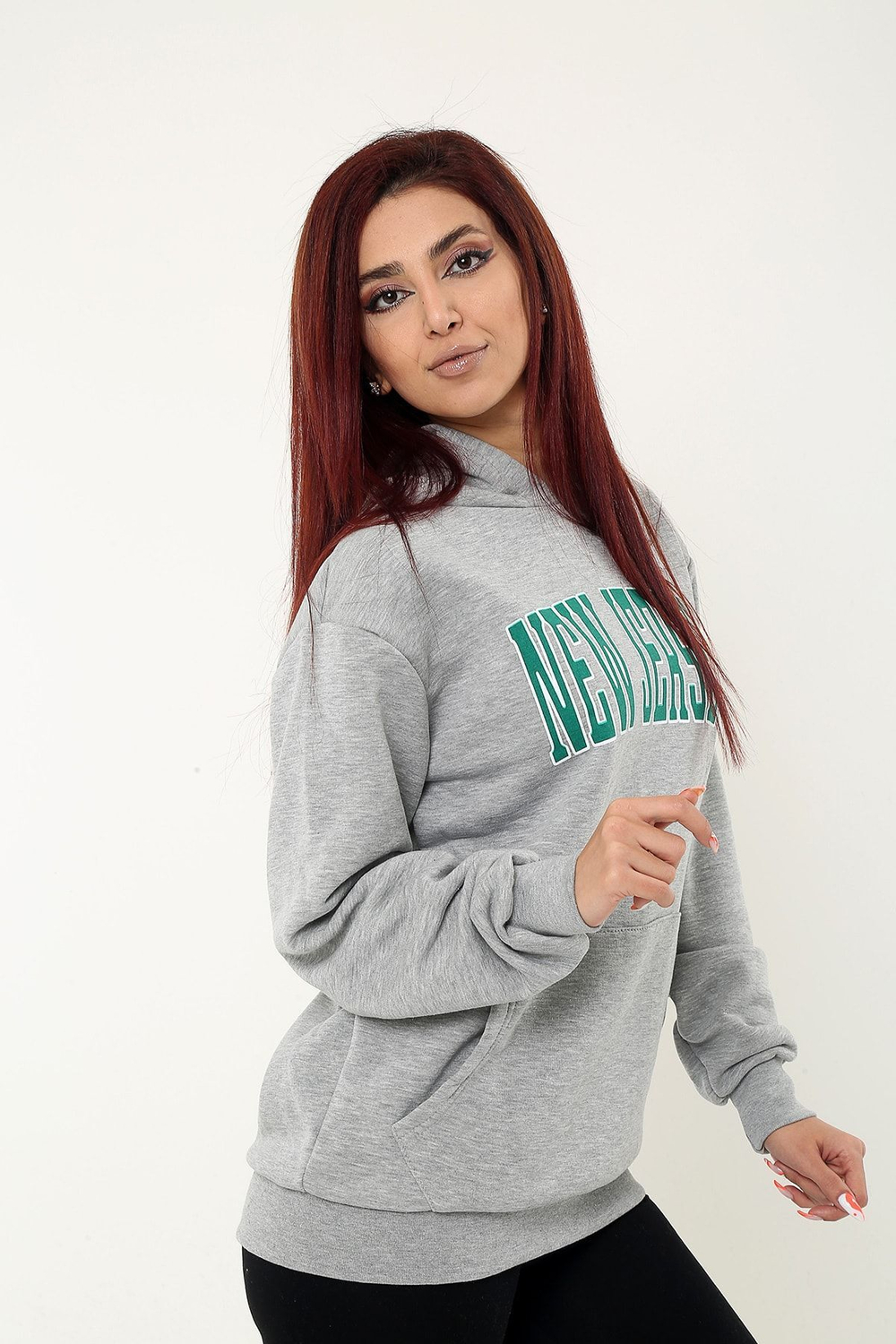 BAHER GİYİM Sweat- Свитшот- KapşonluСвитшот