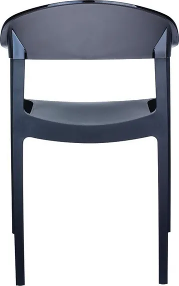 Стул Carmen черный/серый