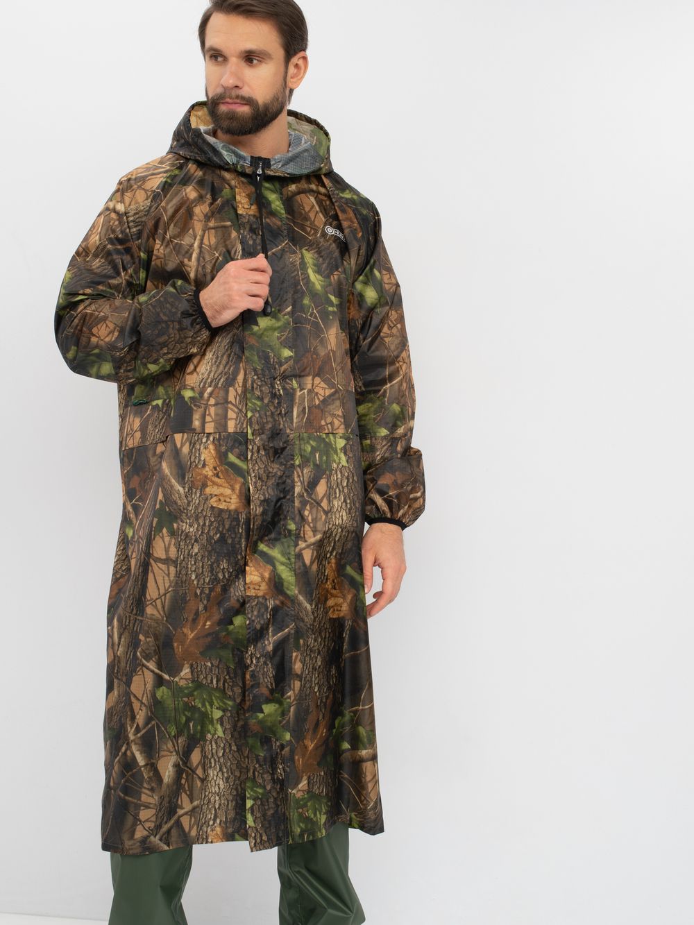 Плащ ВВЗ ткань Таффета (3000мм) цвет Лес