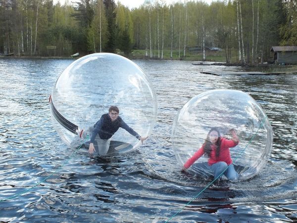 Водная сфера ТПУ Россия 2,0м прозрачная