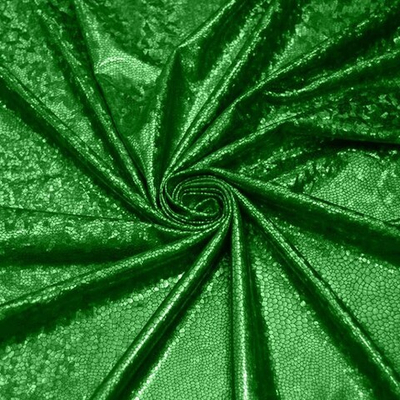 Трикотаж Голограмма, 198 гр/м2, 150 см, зелёный