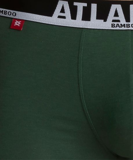 Трусы мужские боксеры, Atlantic MH-1187 зеленые