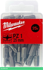 Бита Milwaukee PZ1 25мм 25шт (4932399589)