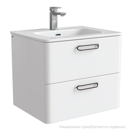 Тумба подвесная IDDIS Brick, белая, 60 см, BRI60W0i95