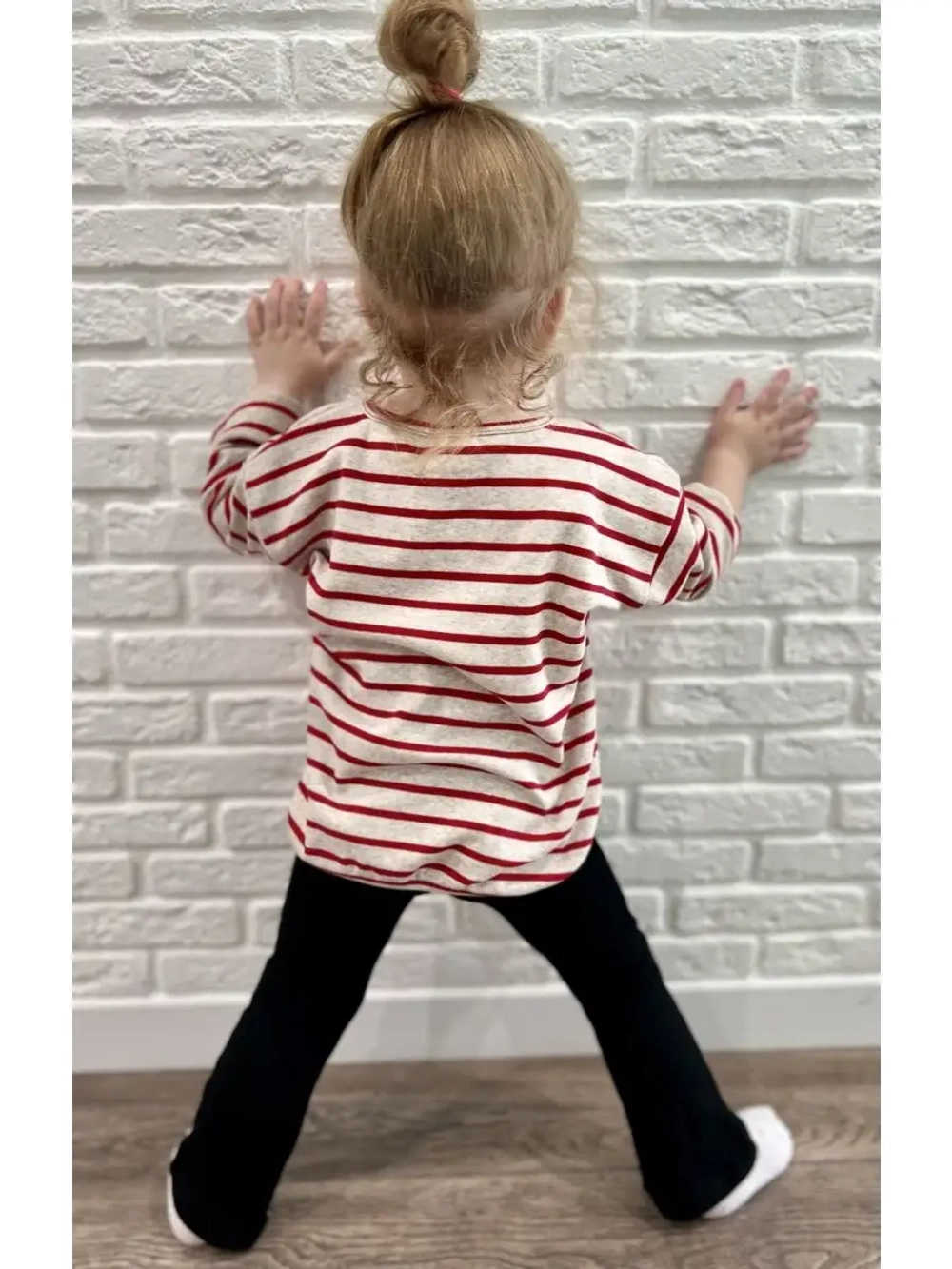 Лонгслив в полоску