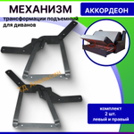Механизм трансформации для дивана КНИЖКА-АККОРДЕОН