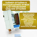 Таймер оттайки No Frost TD-20C холодильника Samsung DA45-10003C