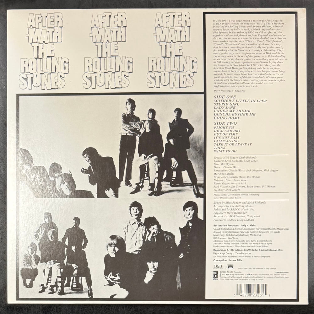 The Rolling Stones ‎– Aftermath UK (Европа 2003г.)