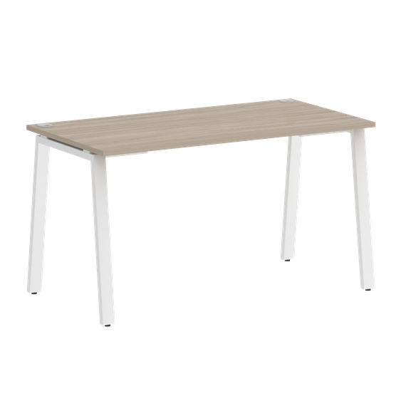 Home Office Стол письменный VR.SP-3-138.A Дуб Аттик/Металл Белый 1380*720*750