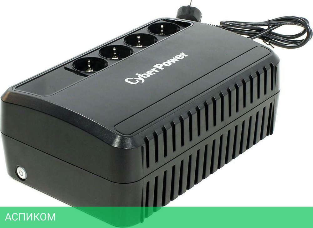 Источник бесперебойного питания CyberPower UPS Line-Interactive (BU1000E)