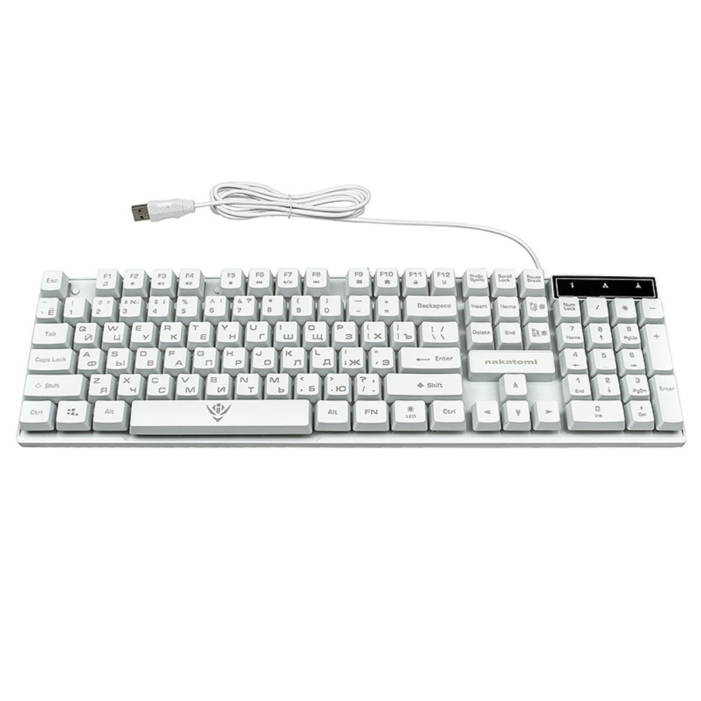 Клавиатура игровая проводная Nakatomi KG-23U