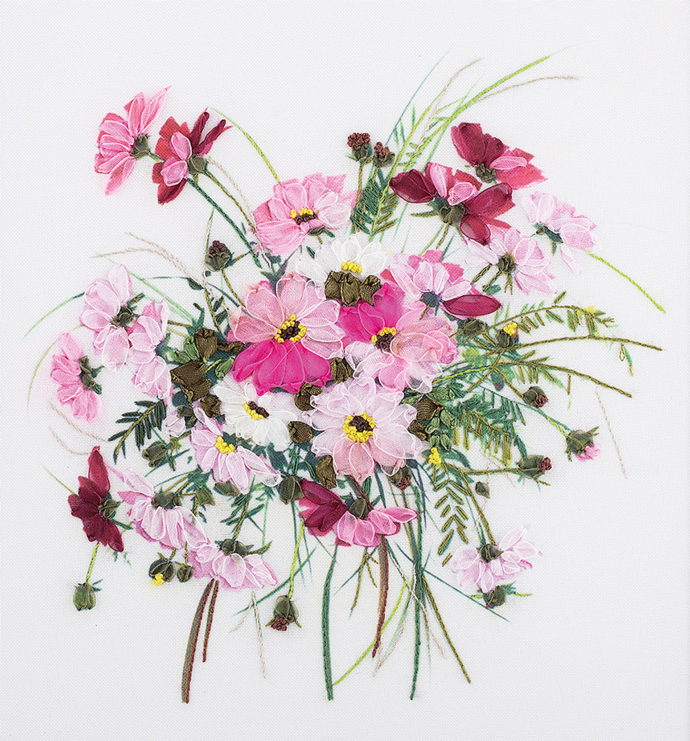 Набор для вышивания "PANNA" "Живая картина" JK-2002 "Дыхание нежности" 19 х 19 см