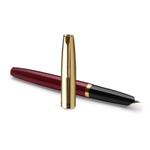 Перьевая ручка Aurora Duo Cart, burgundy resin GT, в подарочной коробке, перо: M