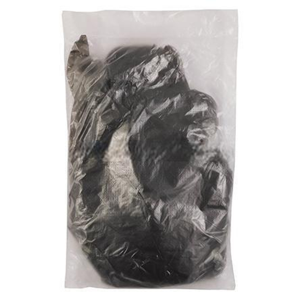 Перчатки одноразовые ПНД (100 шт.) 60 гр., размер L "ЧЕРНЫЕ" (1/100 шт.)