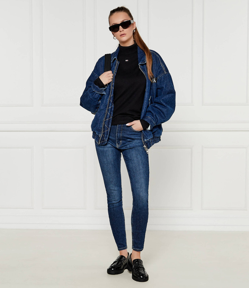 Кожаные лоферы CALVIN KLEIN JEANS - черный(YW0YW01680)