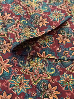 Ткань бязь плательная, рис. " Восточные мотивы", ширина 150 см, арт. 912