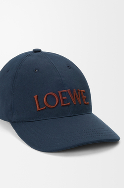 Loewe Кепка из парусины, темно-синий