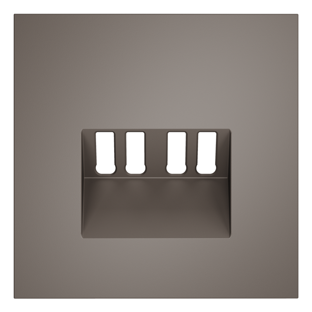 Накладка для розетки акустической 4-местной , S70 (капучино)