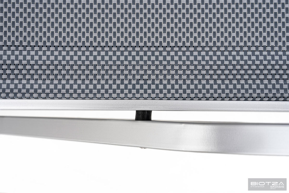 Шезлонг Hera алюминиевый, серый