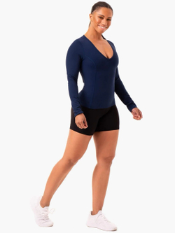 Топ RYDERWEAR NKD Align Long Top Navy
