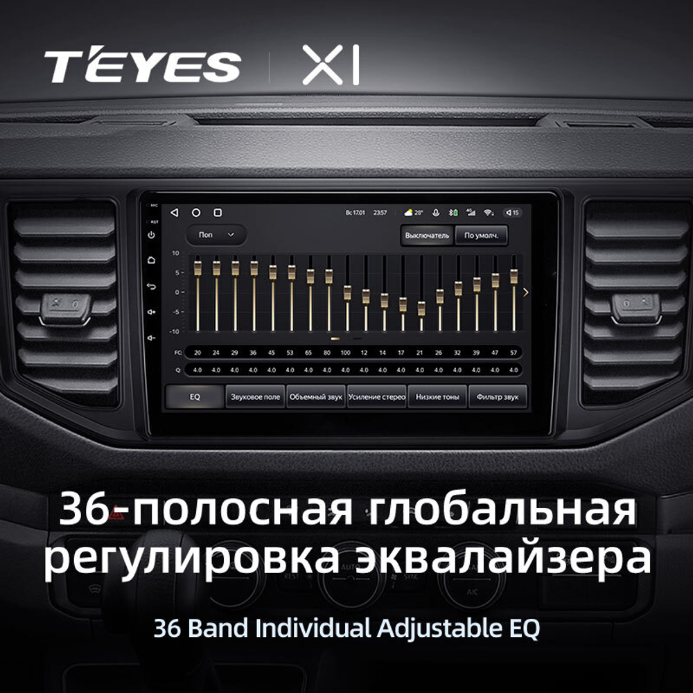 Teyes X1 10,2"для Volkswagen Crafter 2017-2021