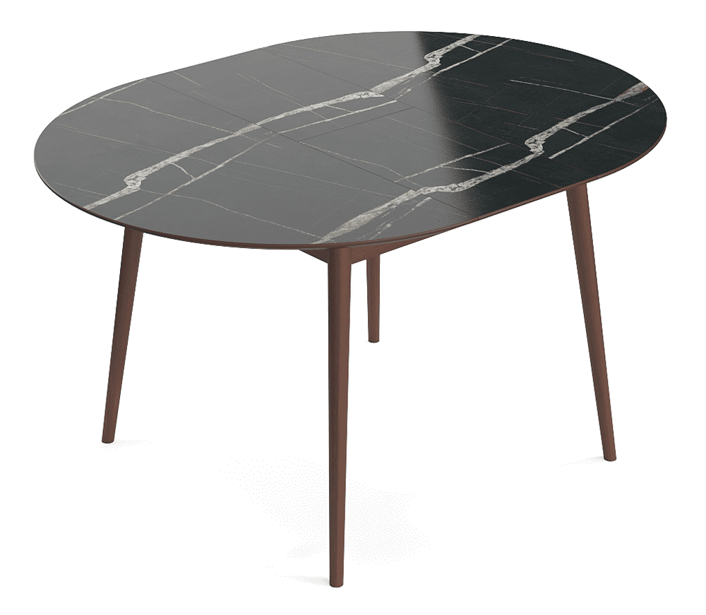 Стол Мальме 2 пластик 1000х1000 (+300) Столешница 3124 Азул; Белый; Орех; Орех