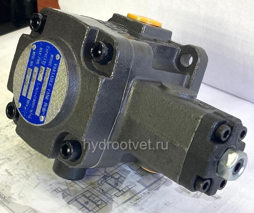 VP2-30-35 - Пластинчатый регулируемый насос, с рабочим объемом 16,6 см3, диапазон регулировки давления 15-35 бар, аналог насоса PVE-016PC2-R00B/30N