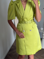 Платье-пиджак Каролайн васаби