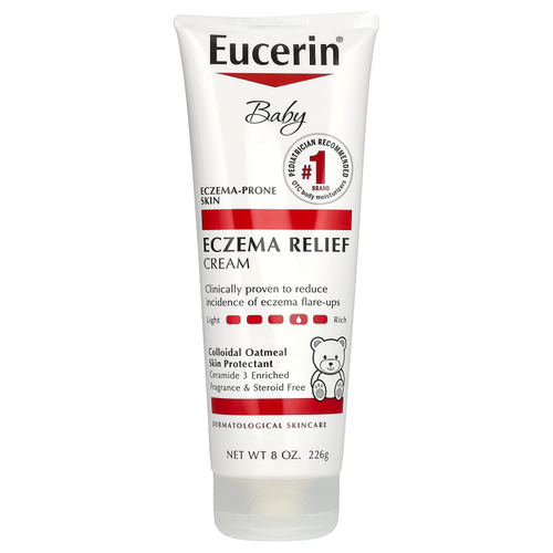 Eucerin, детский крем для уменьшения проявлений экземы, без отдушки, 226 г (8 унций)