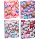 Пакет подарочный «Счастье есть» 26*32*10 см, микс