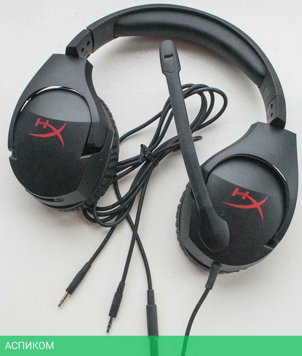 Наушники HyperX Cloud Stinger PS4 черный (HX-HSCSS-BK/EM)