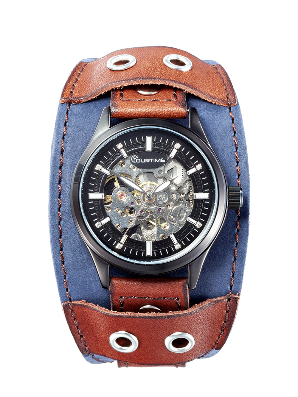 Часы скелетоны мужские механические Soul YOURTIME