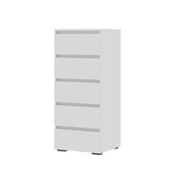 Хелен КМ 03 Комод 5 ящиков Белый/Белый