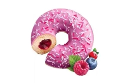 Донат с начинкой из лесных ягод Bakerton (67гр/36шт)