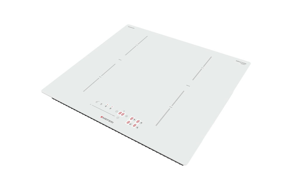 Индукционная варочная панель с инвертором Meferi MIH604WH COMFORT фото 6