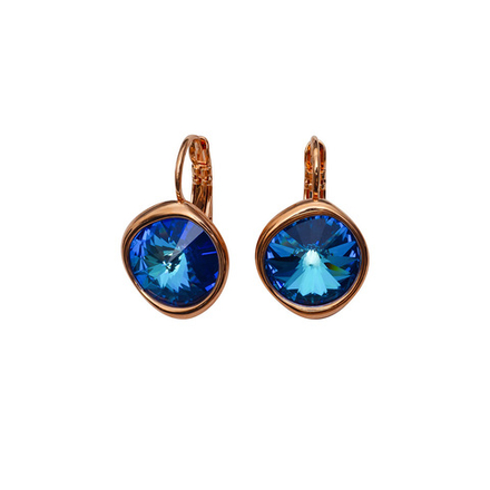 Серьги Fiore Luna Royal Blue Delite A1902.23 BL/RG