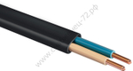 ЗУБР ВВГ-Пнг(А)-LS 2x1.5 50 м, ГОСТ 31996-2012, Кабель силовой плоскийс пониженным дымо-газовыделением,Профессионал (60006-50)