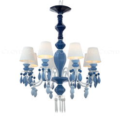 Люстра Cloyd LOTTIE-D C8 / Ø68 см- голубая керамика (арт.11455)