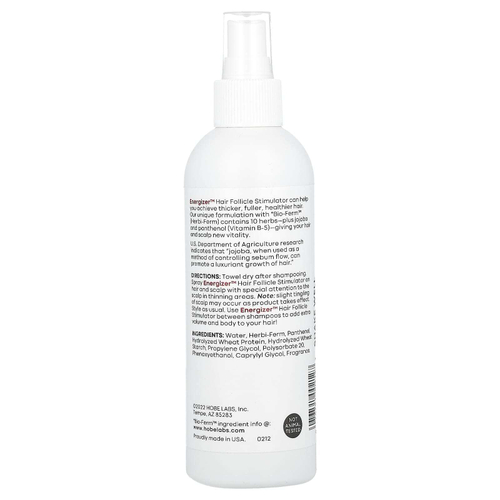 Hobe Labs, Energizer, стимулятор волосяных фолликулов, 237 мл (8 жидк. унций)