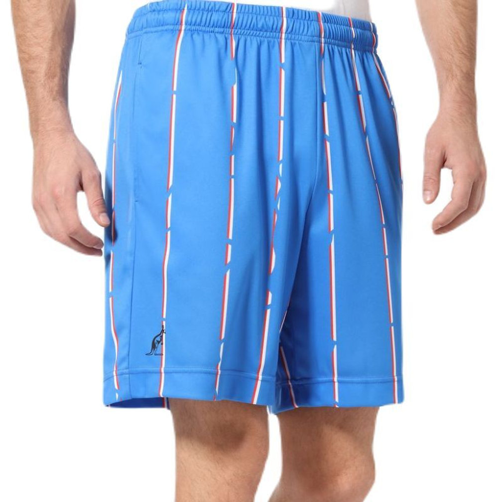 Теннисные шорты Australian Stripes Ace Short - blu zaffiro