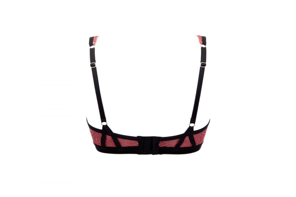 Роскошный бюстгальтер-бралетт Goji (Размер: 65G) (Цвет: розовый)